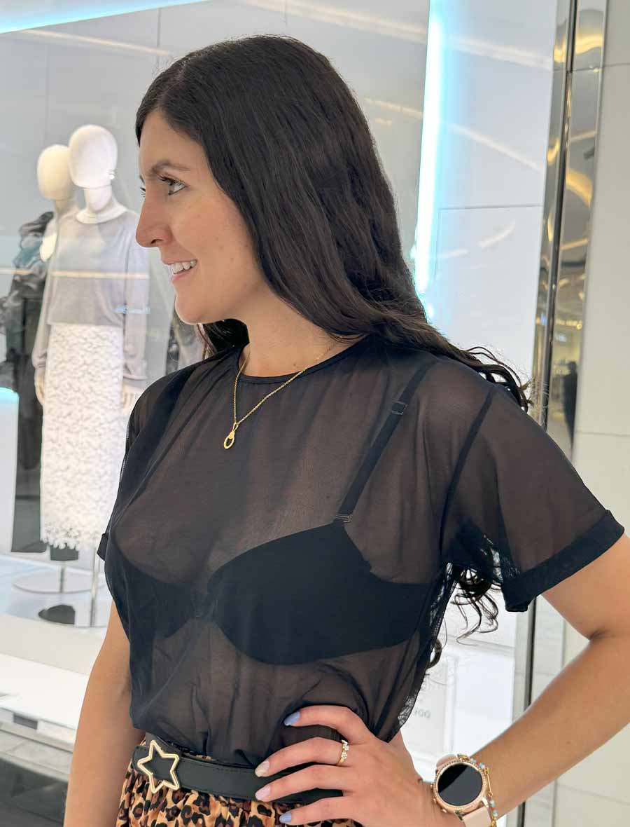 BLUSA LUXE NEGRA