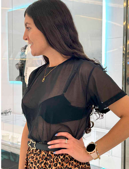 BLUSA LUXE NEGRA